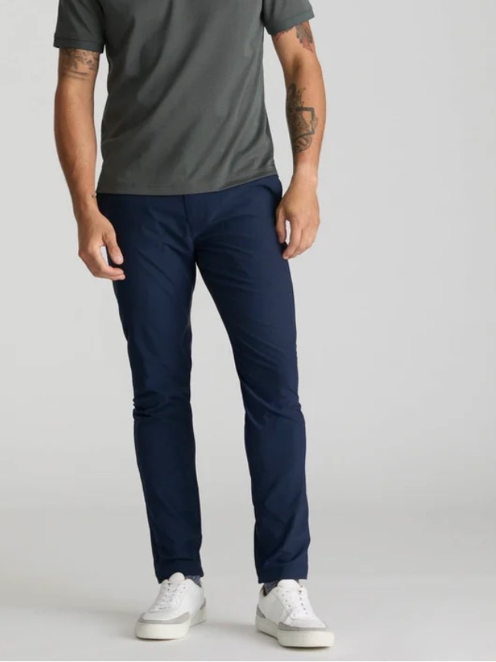 UNTUCKit Men’s Traveler Tech Navy Straight Pants Size 32 x 30 Performance